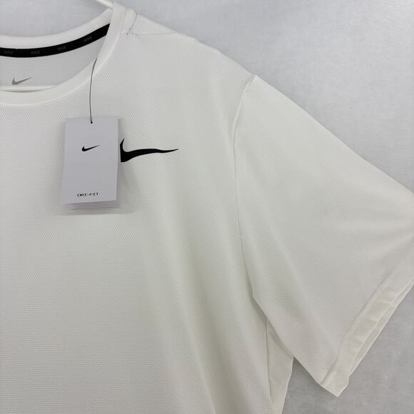 Nike Dri-FIT Men's XXL Short-Sleeve Fitness Training T-Shirt White NWT - Picture 7 of 16